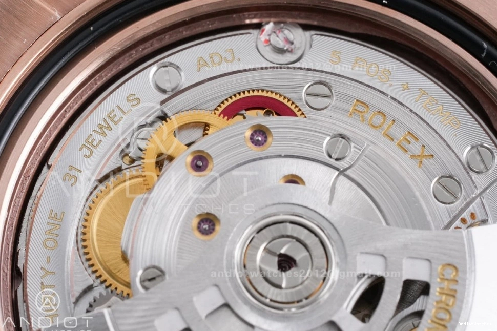 on Sh 861 Durable Dial RG Master GMT Best Iron ARF II Oyster Bracelet CHNR Edition Tiger 126715 0425